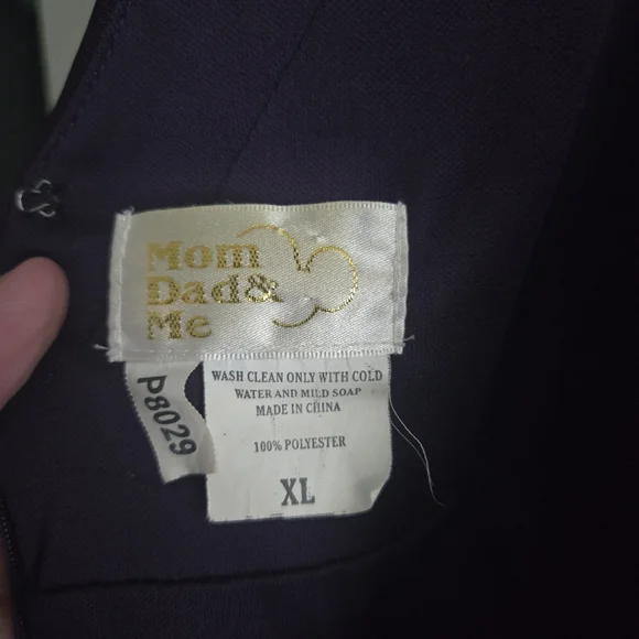 Luxurious Deep Purple Prom Dress - Picture 5 of 5